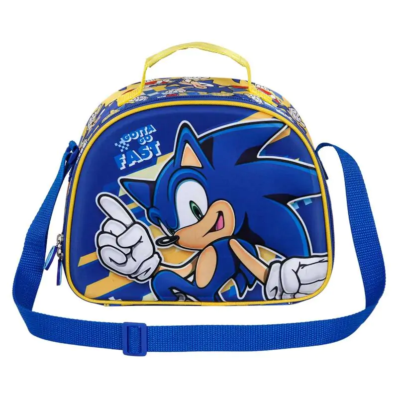 Sonic The Hedgehog Step 3D Lunchtasche Produktfoto