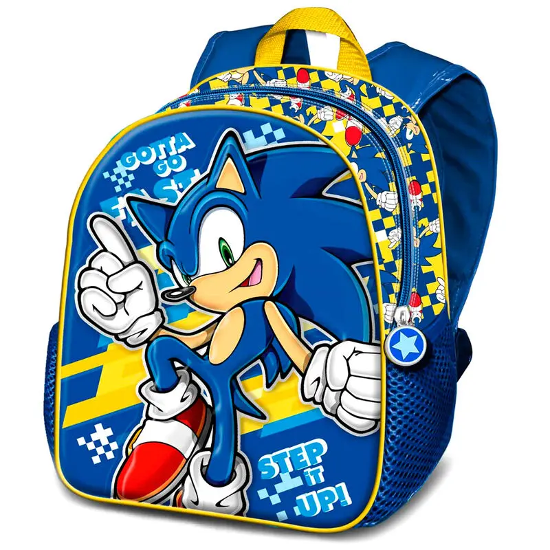 Sonic The Hedgehog Step Rucksack 39cm Produktfoto