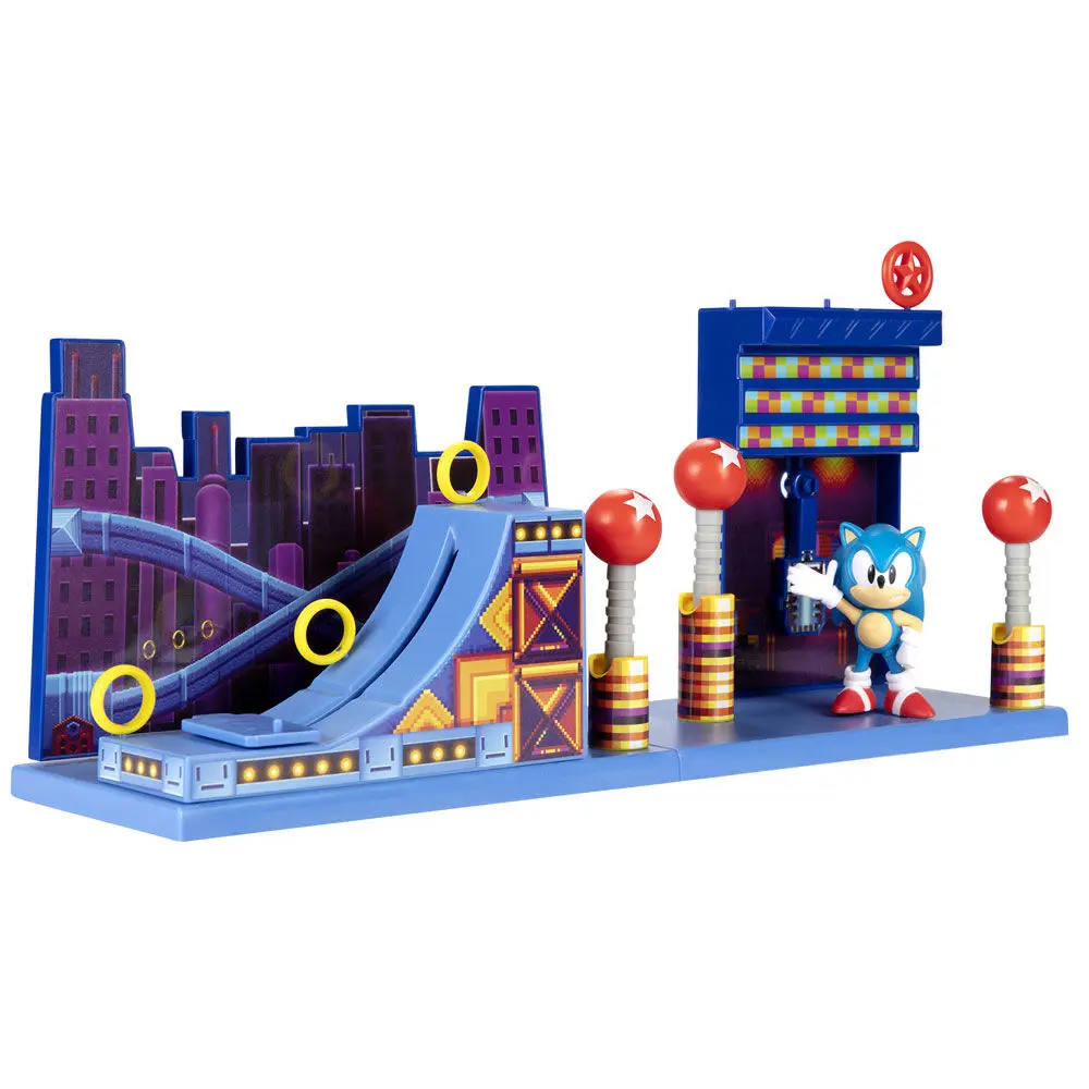 Sonic The Hedgehog Studiopolis Zone Spielset 6cm termékfotó