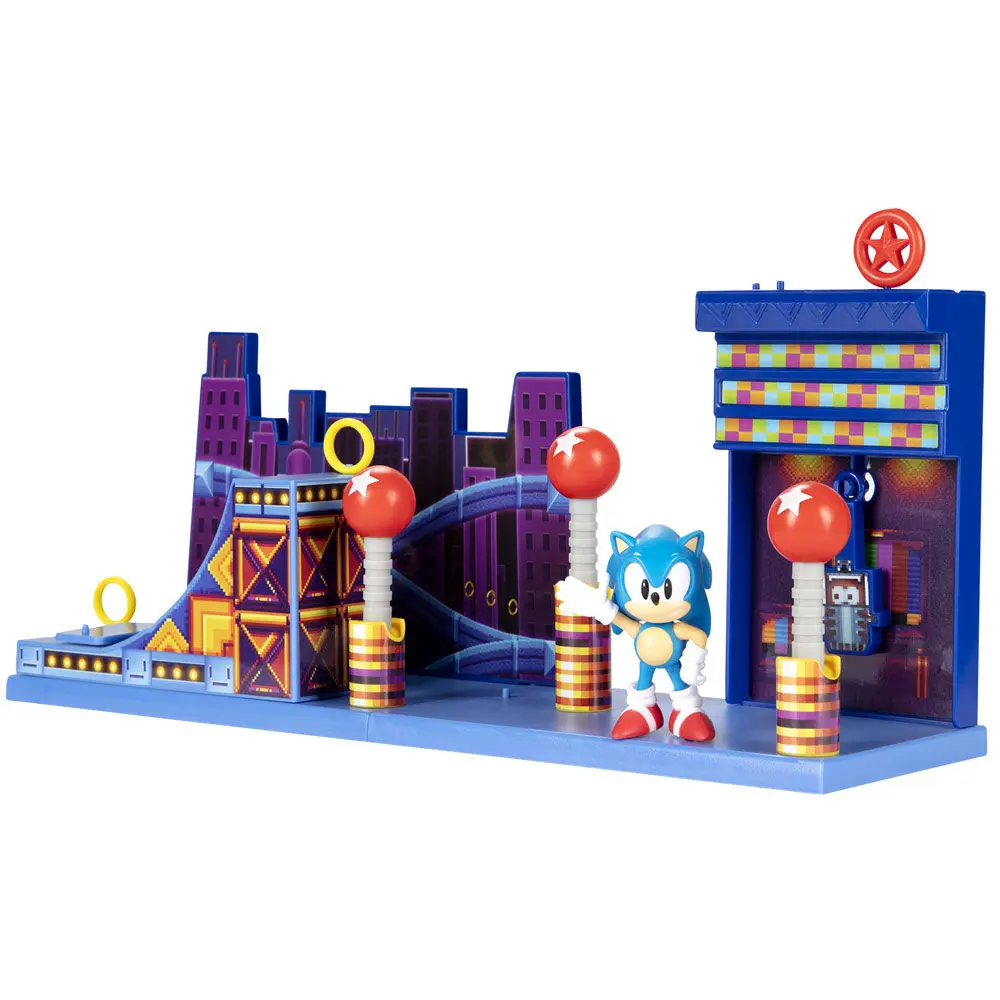 Sonic The Hedgehog Studiopolis Zone Spielset 6cm termékfotó