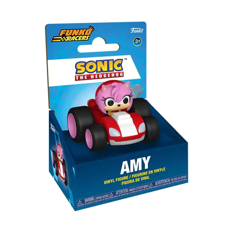 Sonic The Hedgehog Super Racers Diecast Figur Amy Rose 5 cm Produktfoto