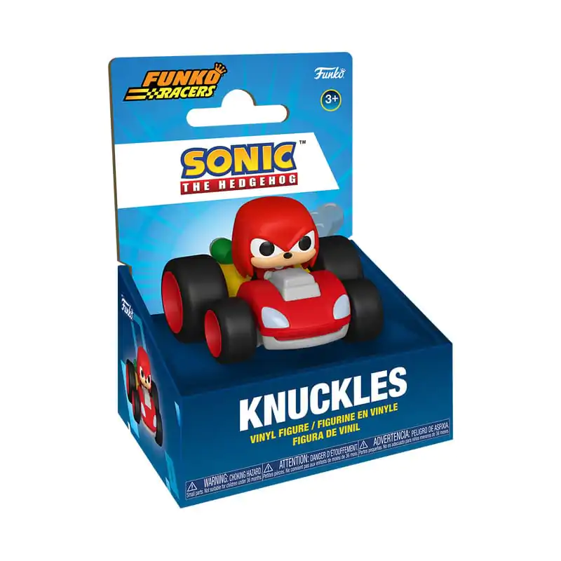 Sonic The Hedgehog Super Racers Druckguss Figur Knuckles 5 cm Produktfoto