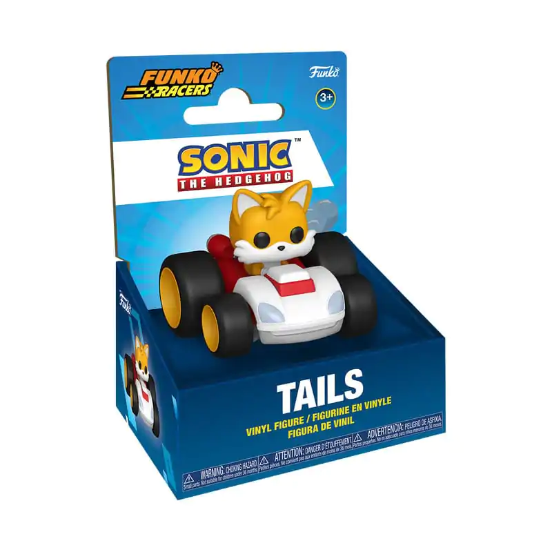 Sonic The Hedgehog Super Racers Druckguss Figur Tails 5 cm Produktfoto