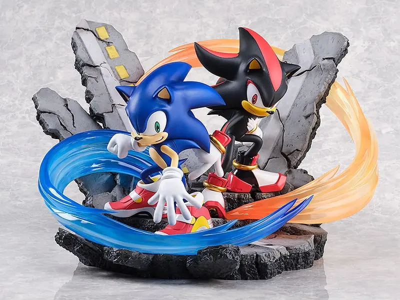Sonic the Hedgehog Statue Super Situation Figure Sonic Adventure 2 21 cm Produktfoto