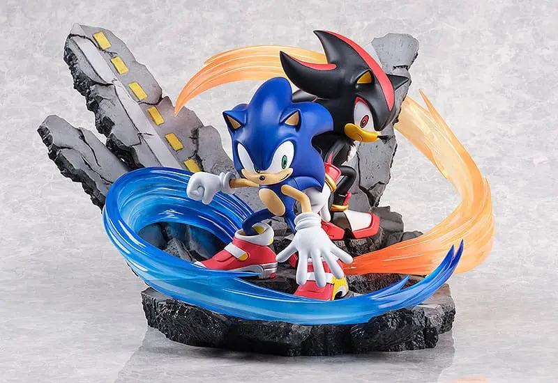 Sonic the Hedgehog Statue Super Situation Figure Sonic Adventure 2 21 cm Produktfoto