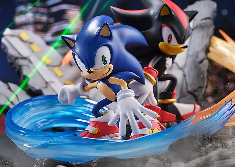 Sonic the Hedgehog Statue Super Situation Figure Sonic Adventure 2 21 cm Produktfoto