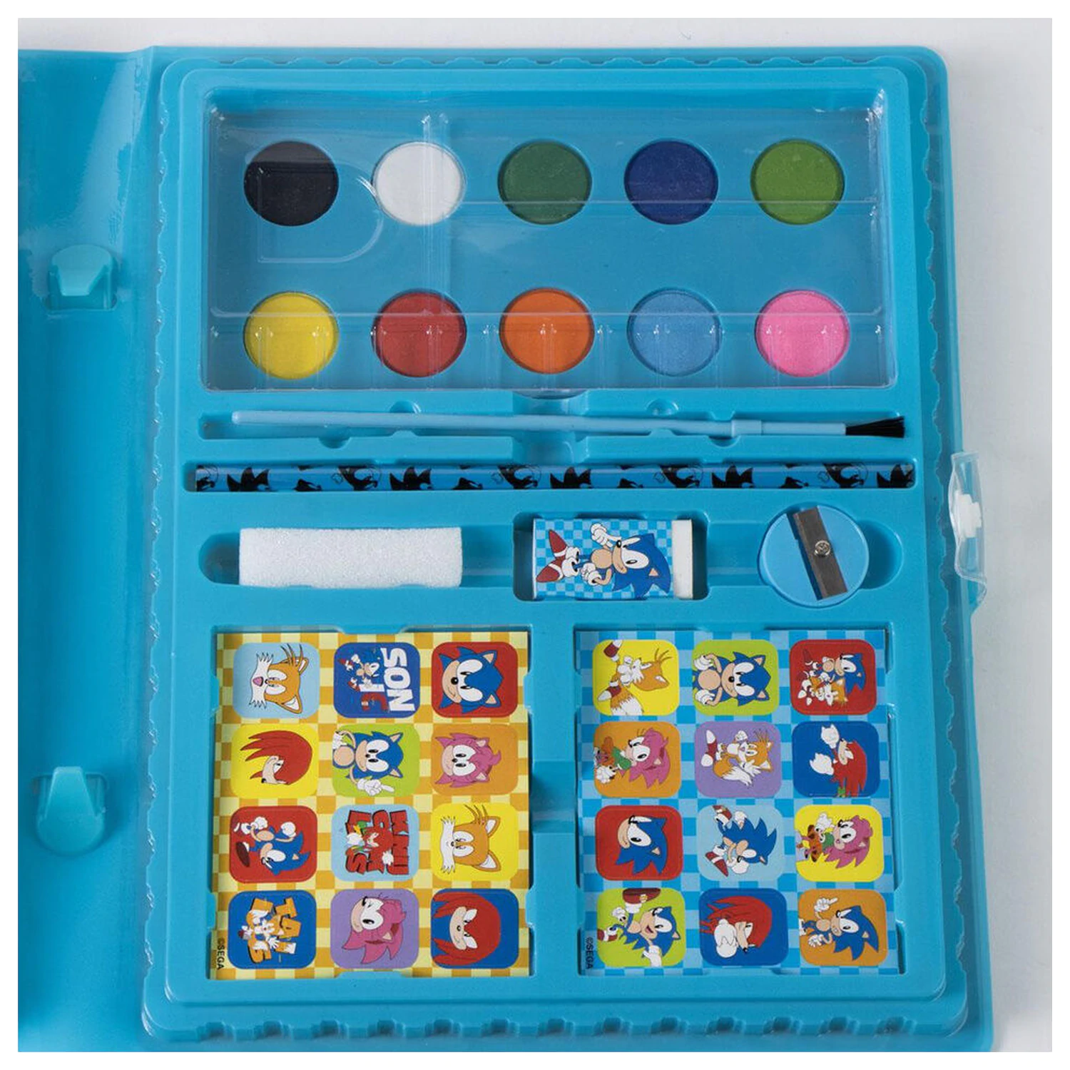 Sonic the Hedgehog Mal-Schreibwaren-Etui Produktfoto