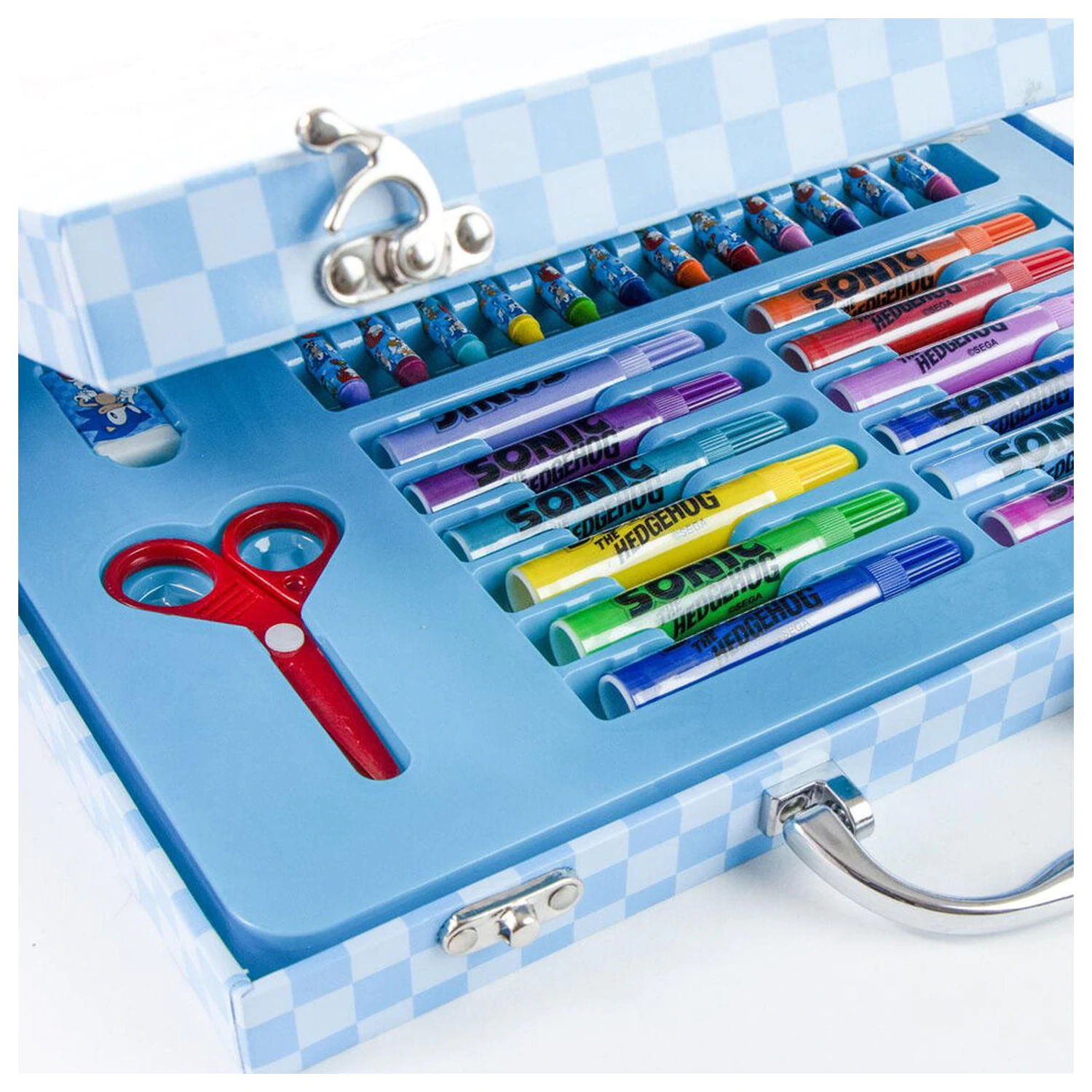 Sonic the Hedgehog Mal-Schreibwaren-Etui Produktfoto