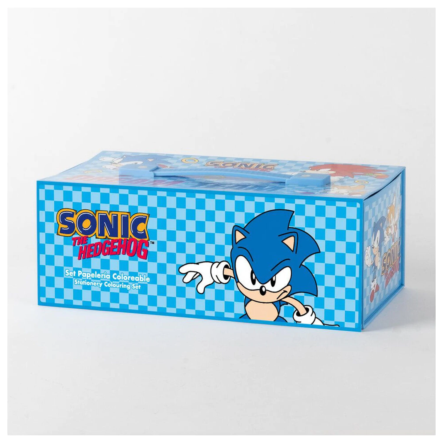 Sonic the Hedgehog Mal-Schreibwaren-Koffer Produktfoto
