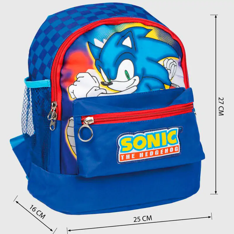 Sonic the Hedgehog Rucksack 27cm Produktfoto