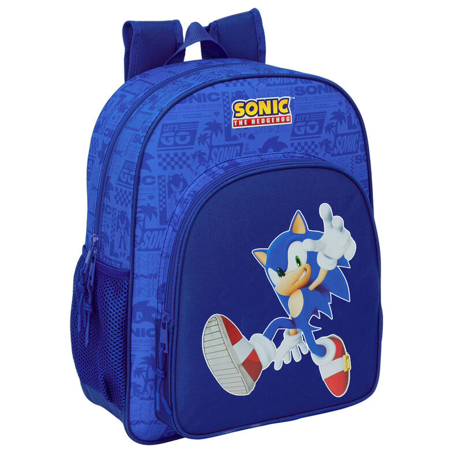 Sonic the Hedgehog anpassbarer Rucksack 38cm Produktfoto