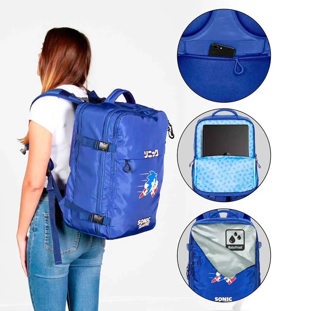 Sonic the Hedgehog Rucksack 40cm termékfotó