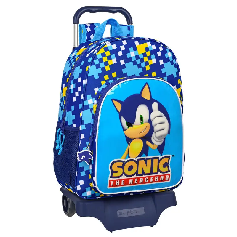 Sonic The Hedgehog Anpassungsfähig Rucksack 42cm Produktfoto