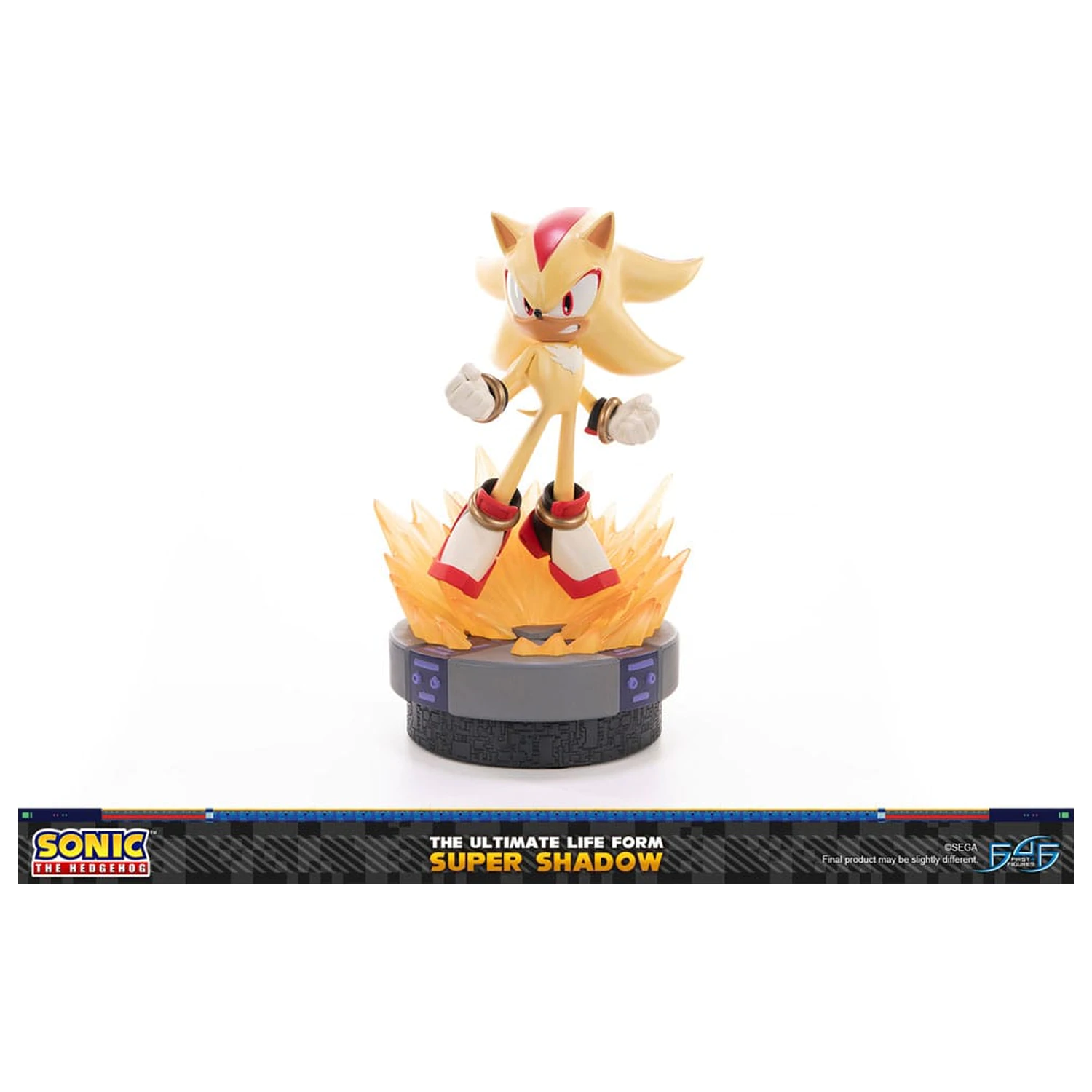 Sonic the Hedgehog The Ultimate Life Form Statue Super Shadow Standard Edition 32 cm Produktfoto