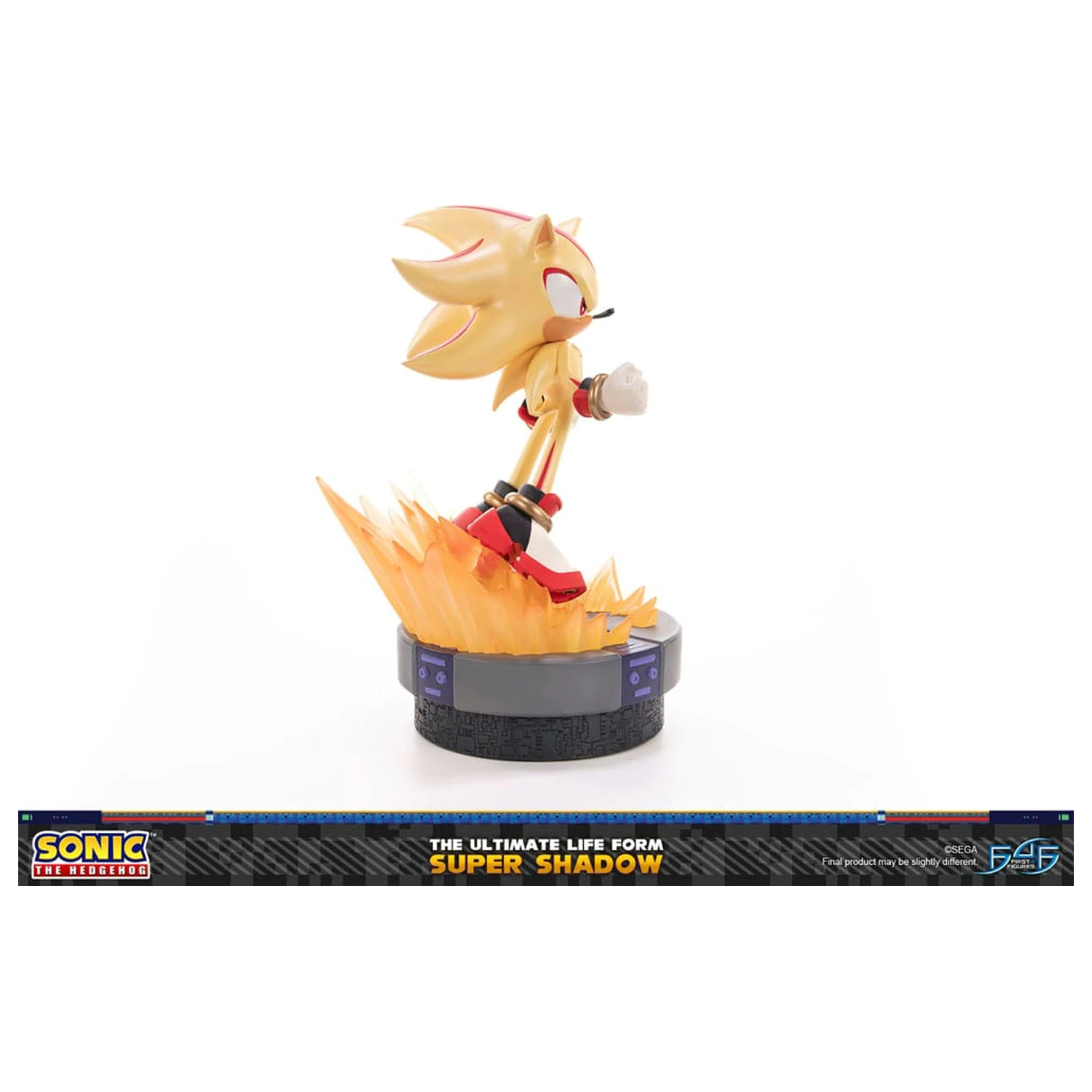 Sonic the Hedgehog The Ultimate Life Form Statue Super Shadow Standard Edition 32 cm Produktfoto