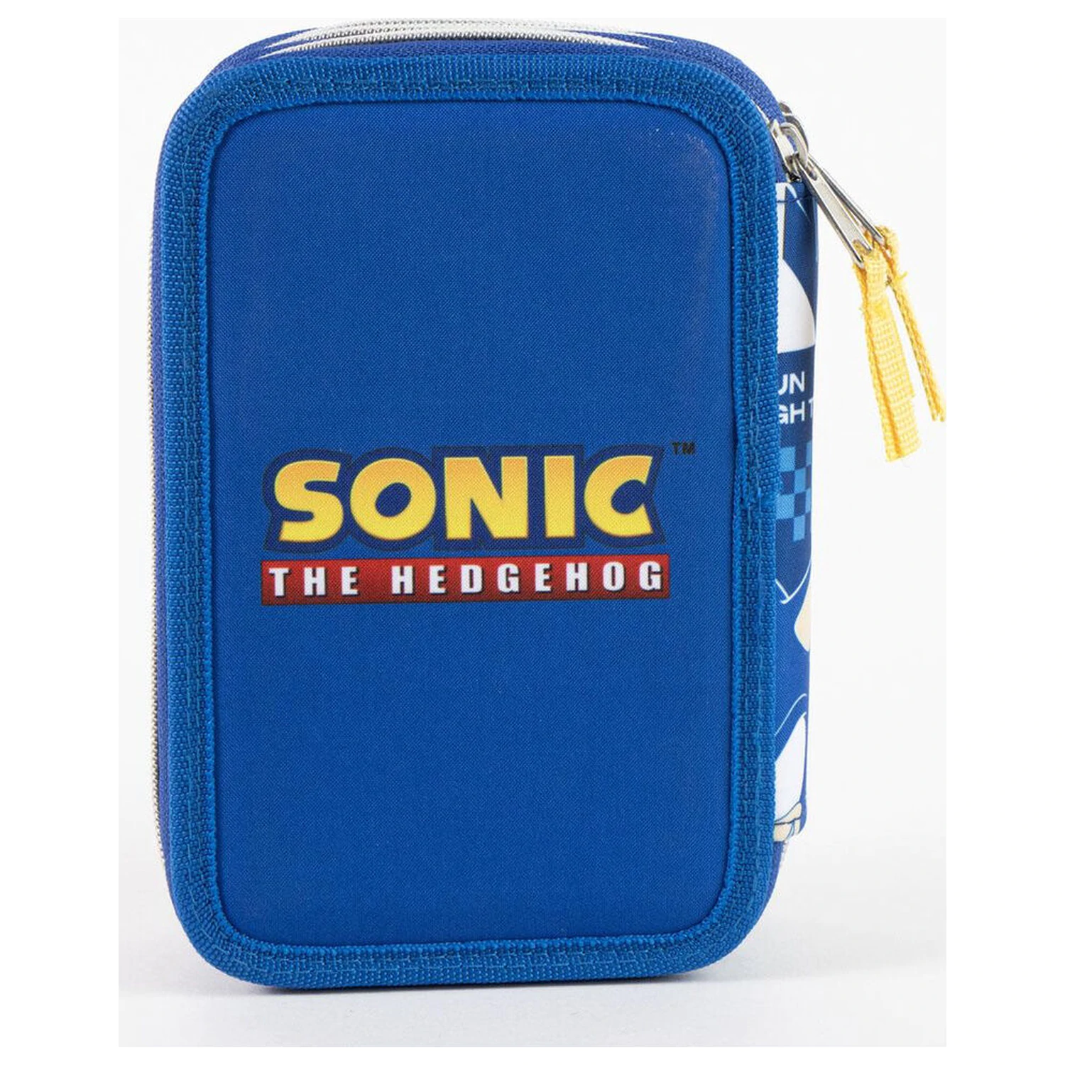 Sonic the Hedgehog dreifaches Federmäppchen Produktfoto