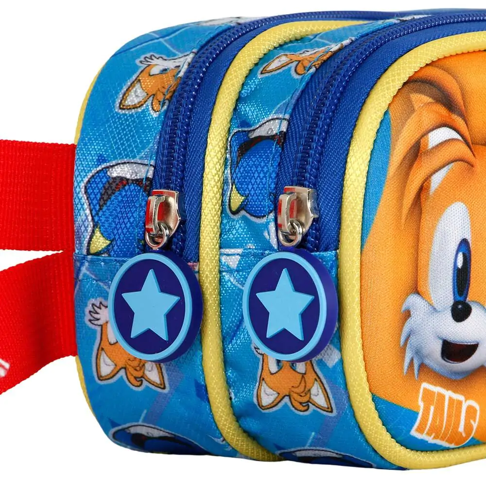 Sonic the Hedgehog Trio 3D Doppeltes Mäppchen Produktfoto