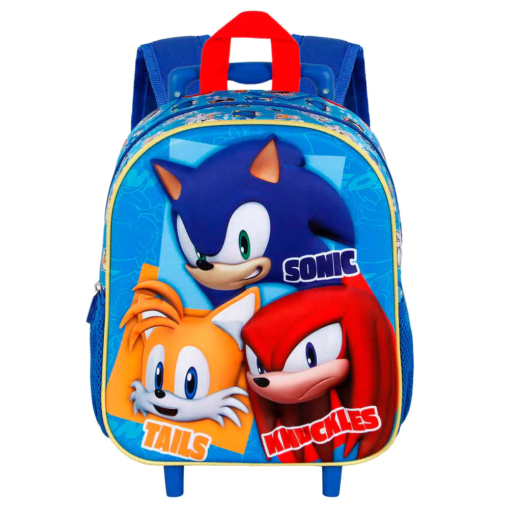 Sonic the Hedgehog Trio 3D Trolley 31cm Produktfoto
