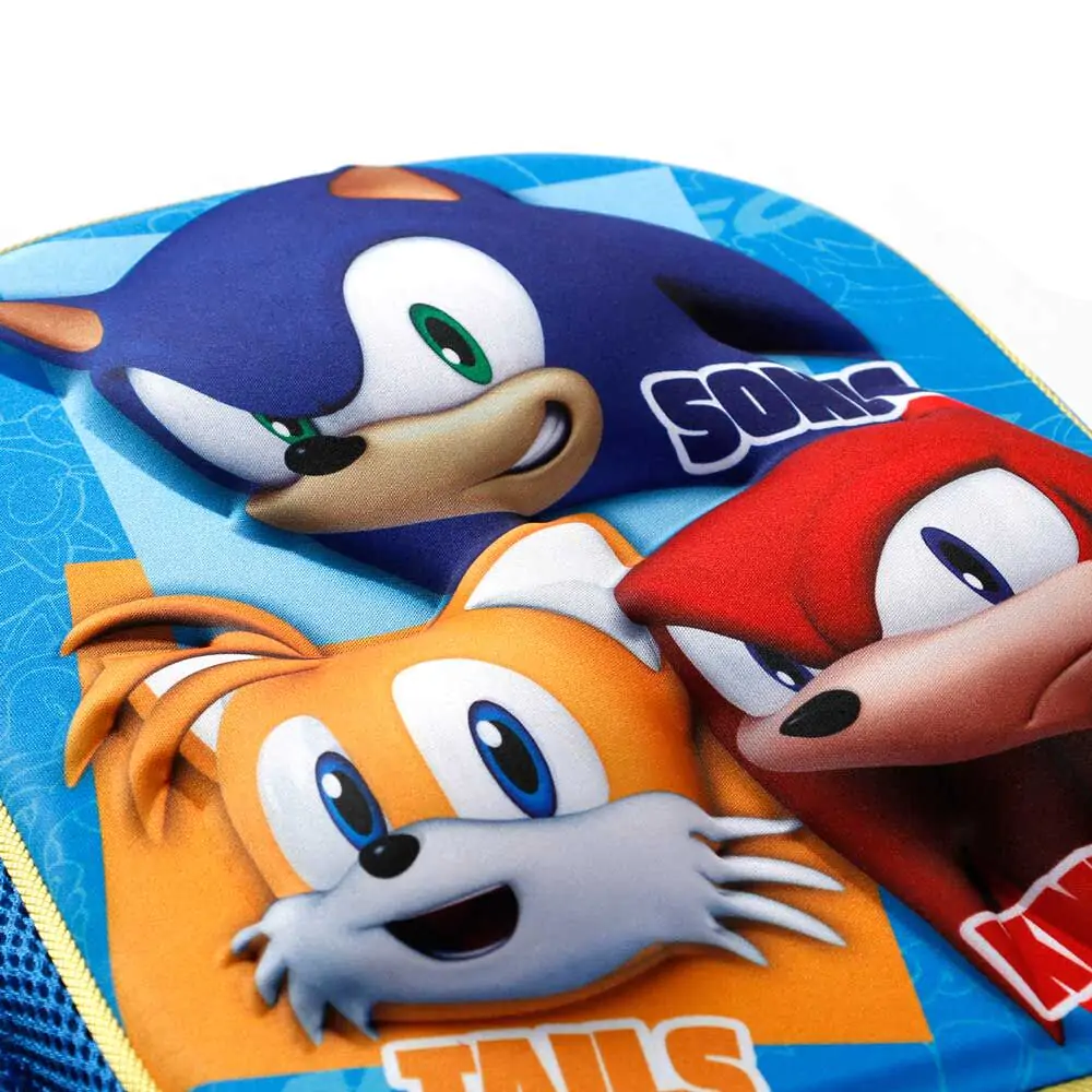 Sonic the Hedgehog Trio 3D Rucksack 31cm termékfotó