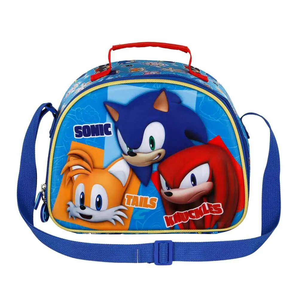 Sonic the Hedgehog Trio 3D Lunchtasche Produktfoto
