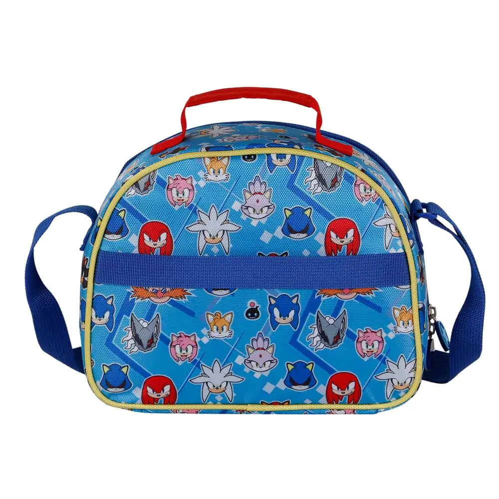 Sonic the Hedgehog Trio 3D Lunchtasche Produktfoto
