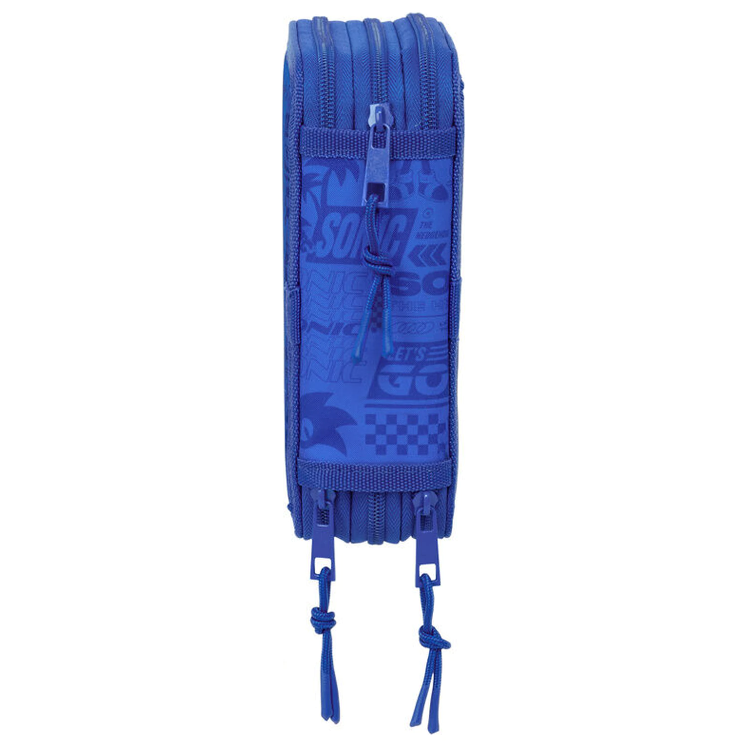 Sonic the Hedgehog dreifaches Federmäppchen 37-teilig Produktfoto