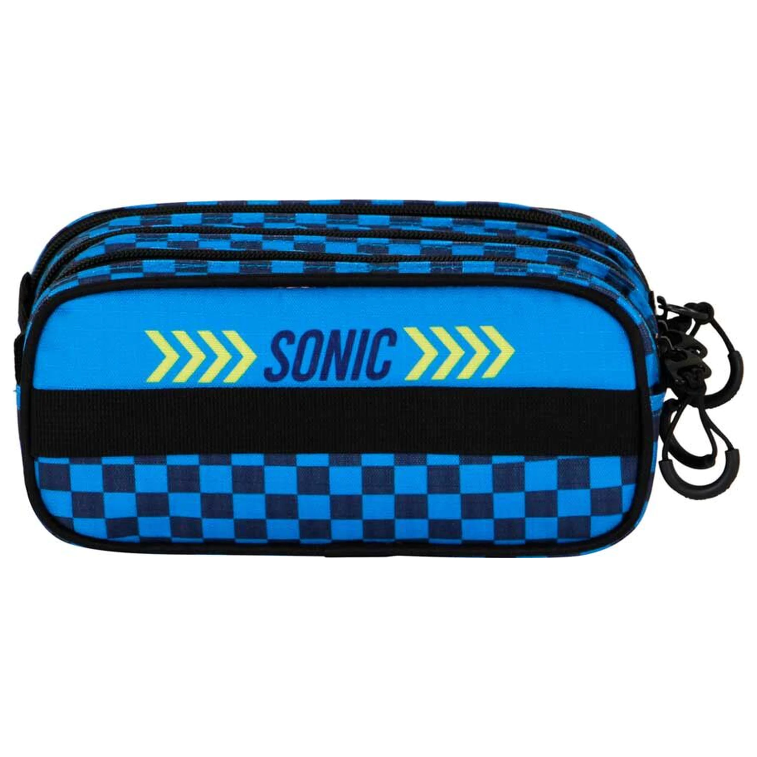 Sonic the Hedgehog dreifaches Federmäppchen Produktfoto