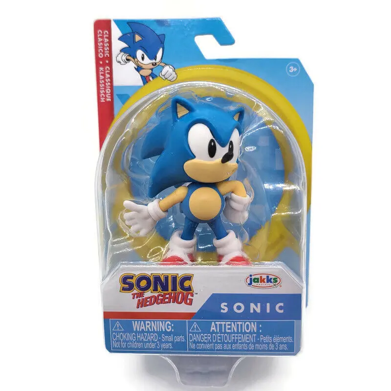 Sonic The Hedgehog Wave 8 Sonic Figur 6 cm Produktfoto