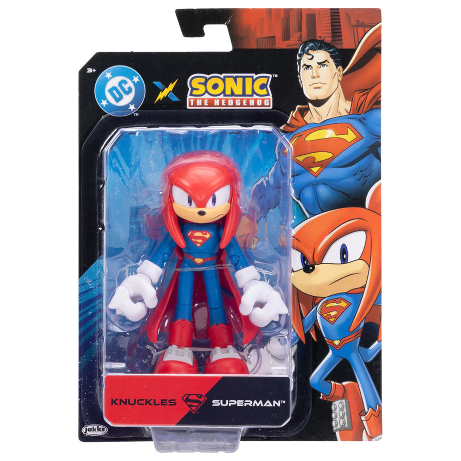 Sonic The Hedgehog x Dc Comics Knuckles Figur 13 cm Produktfoto