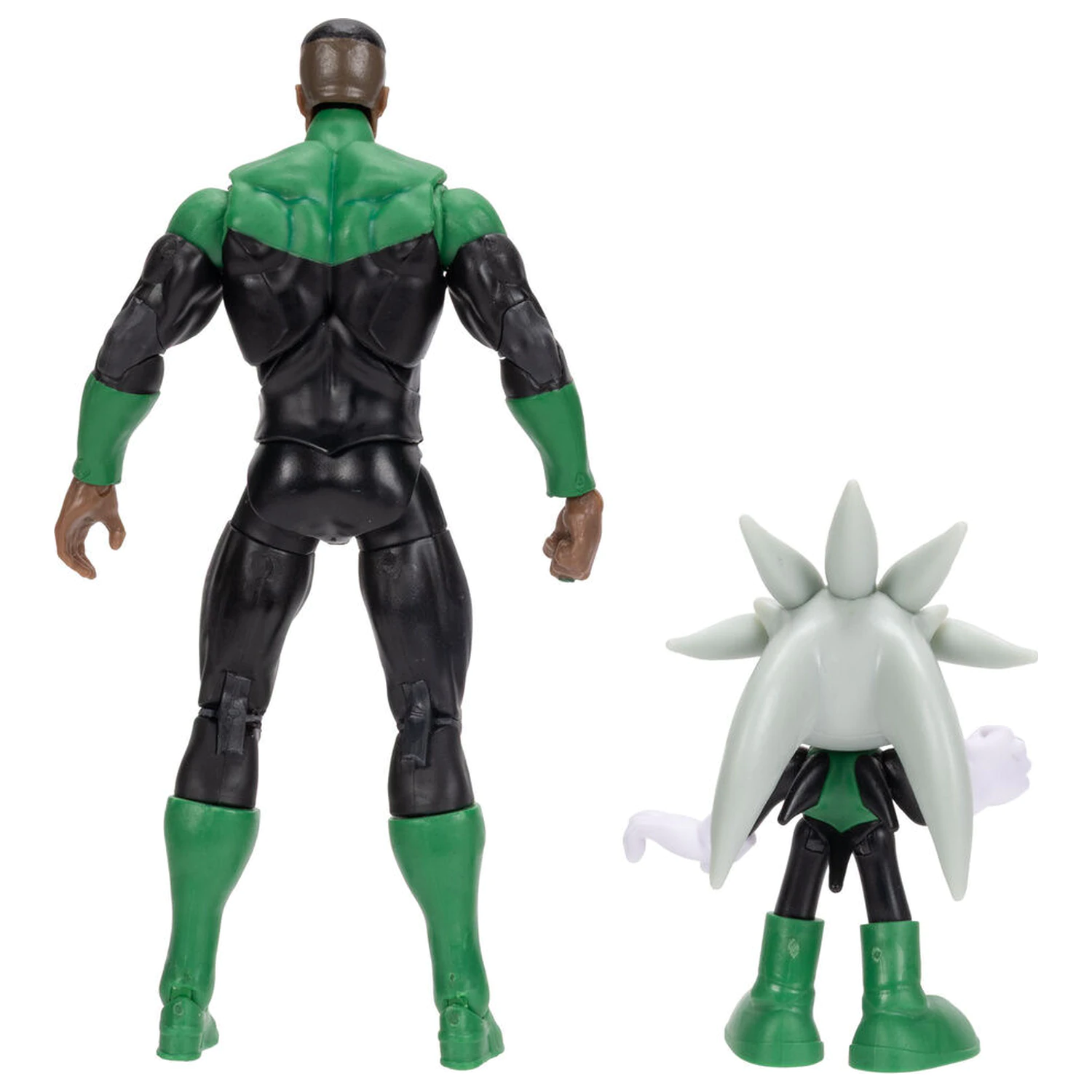 Sonic The Hedgehog x DC Comics Silver & Green Lantern Figur Produktfoto