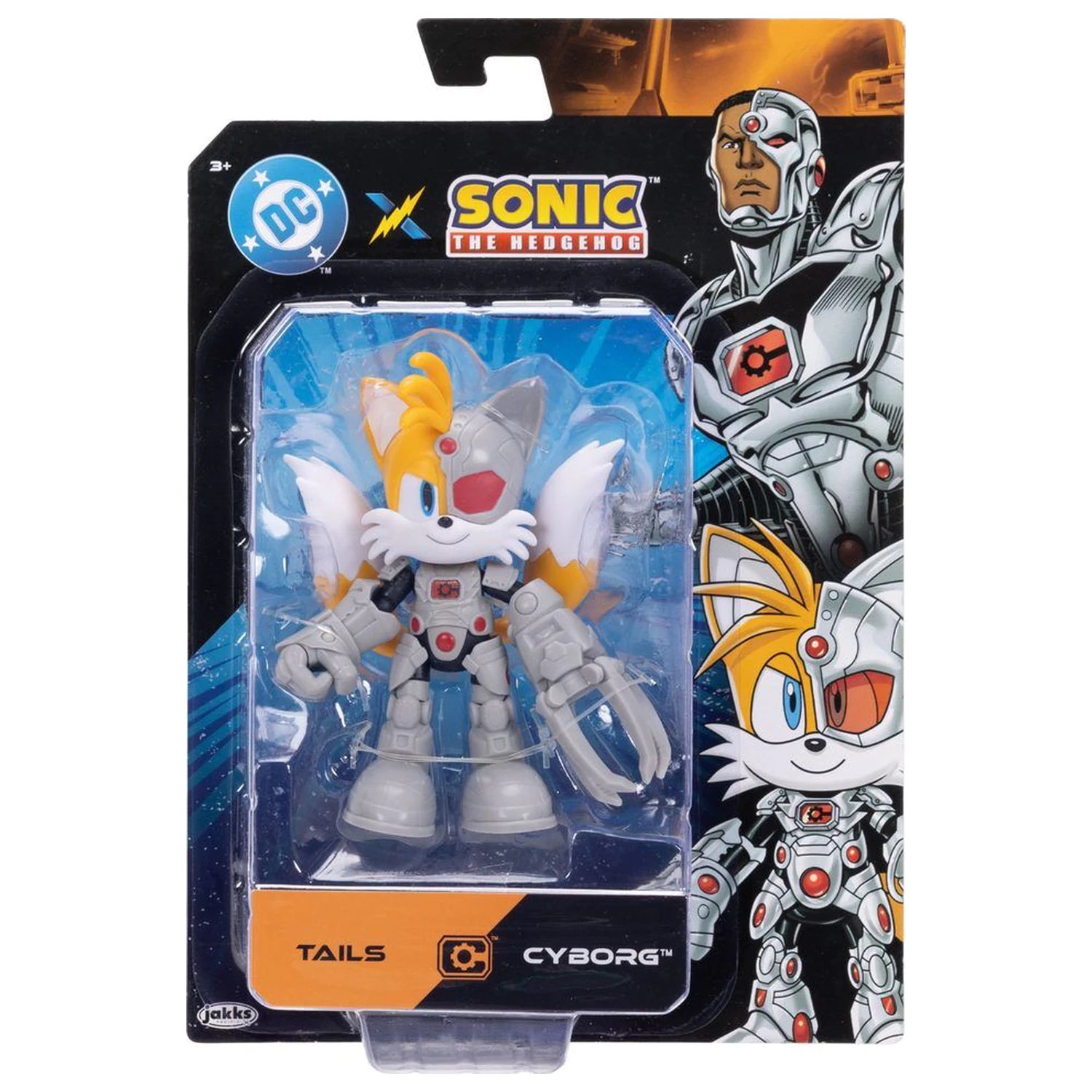 Sonic The Hedgehog x DC Comics Tails Figur 13cm Produktfoto