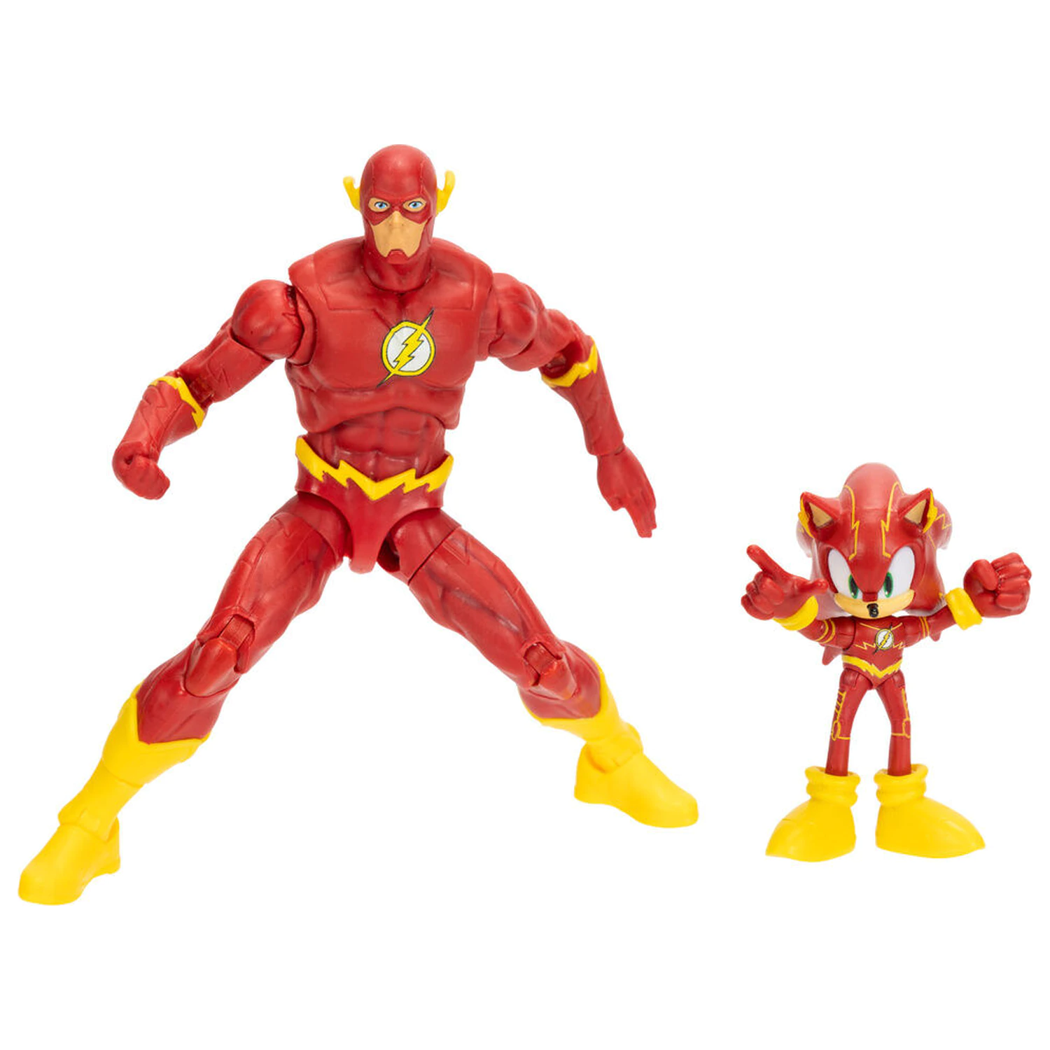 Sonic The Hedgehog x DC Comics The Flash & Sonic Figur Produktfoto