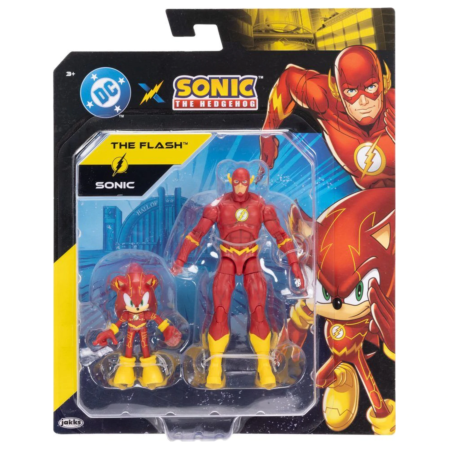 Sonic The Hedgehog x DC Comics The Flash & Sonic Figur Produktfoto