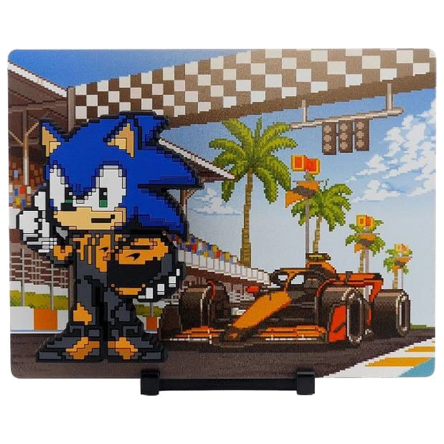 Sonic The Hedgehog x McLaren FiGGYZ Magnet-Sammlerstück Sonic McLaren 35. Jahrestag 9 cm Produktfoto