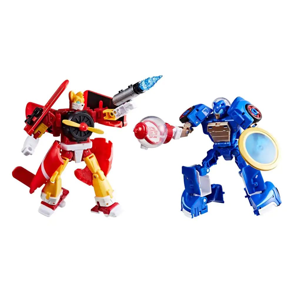 Sonic the Hedgehog x Transformers Actionfiguren 2er-Pack Wingtail & Blue Booster 13 cm Produktfoto