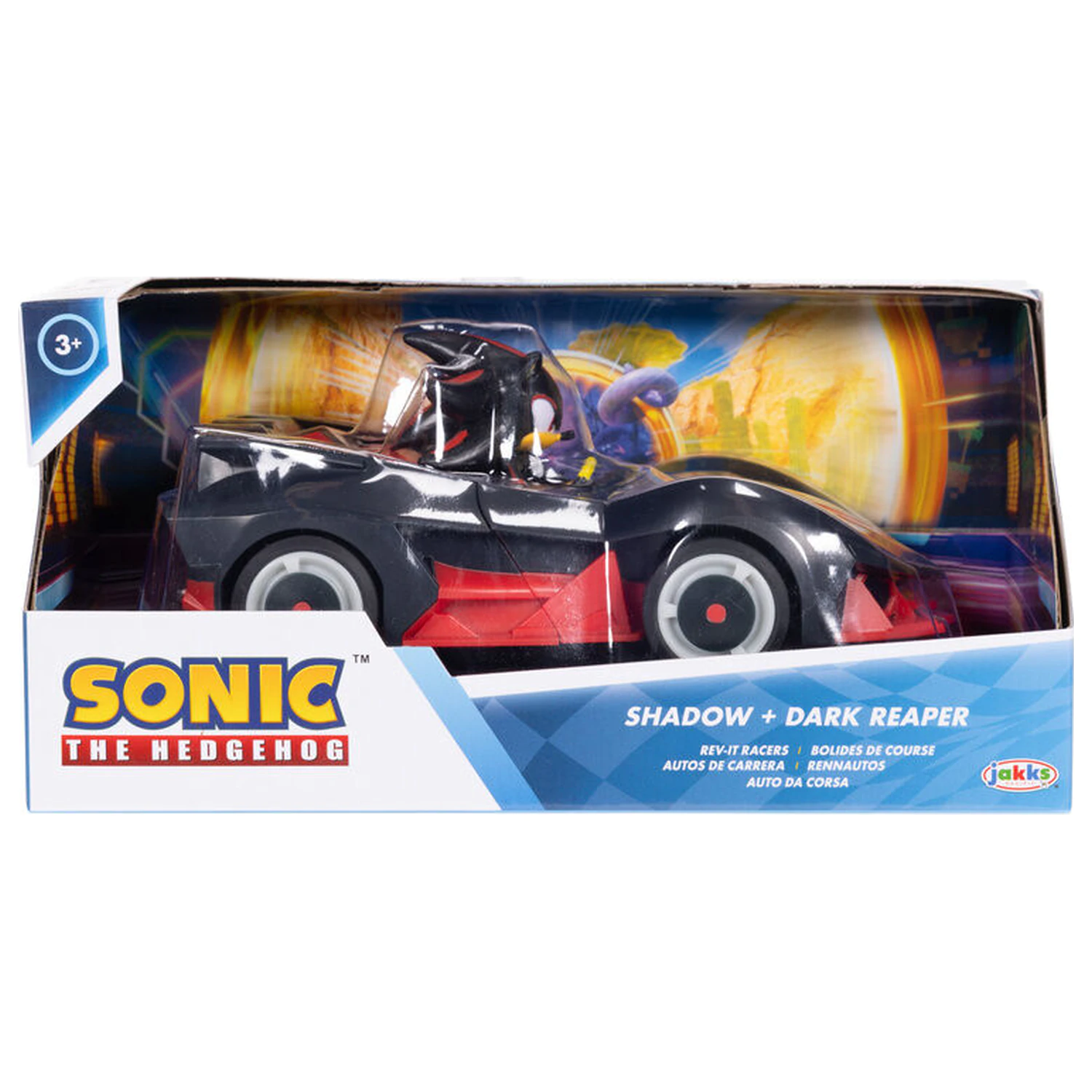 Sonic the Hedgehog Shadow Fahrzeug + Figur Produktfoto