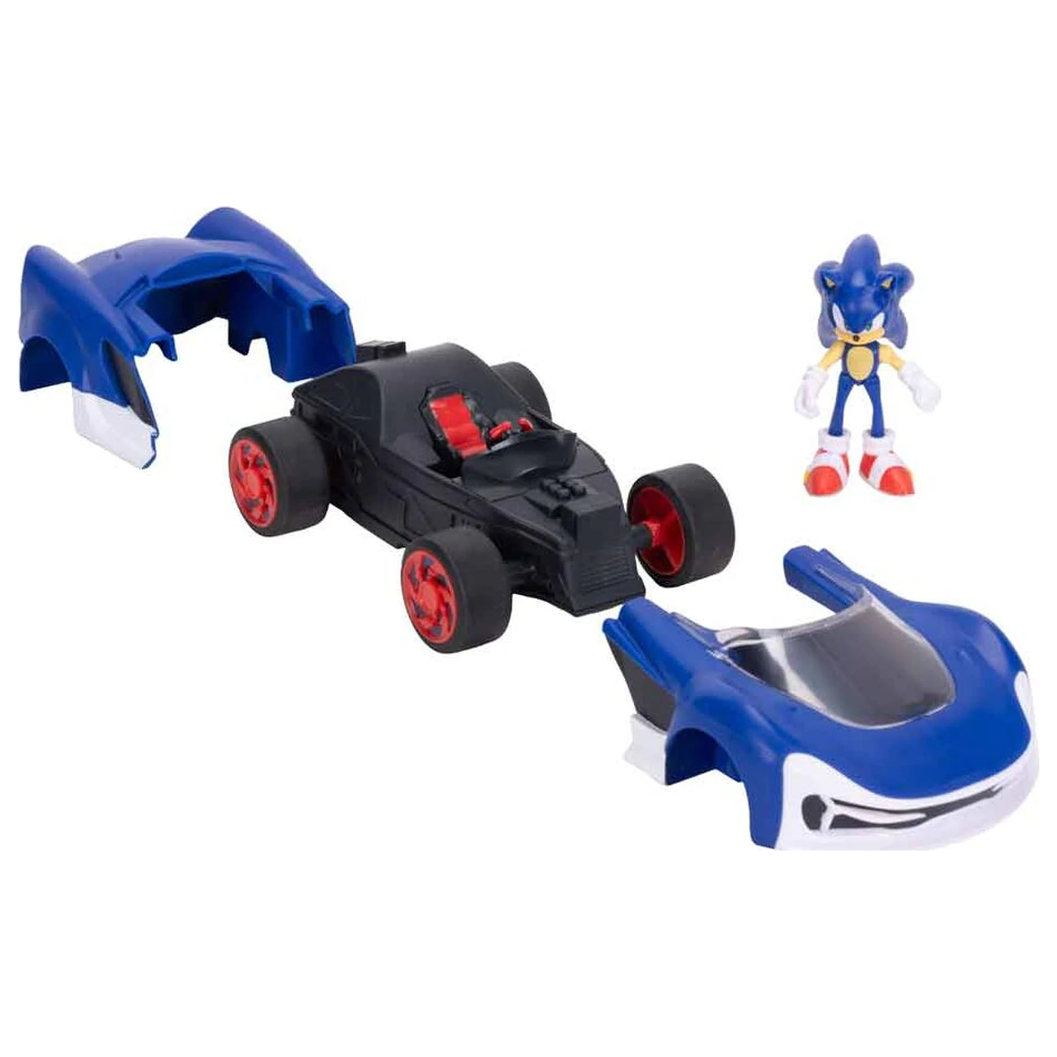 Sonic the Hedgehog Sonic Fahrzeug + Figur Produktfoto