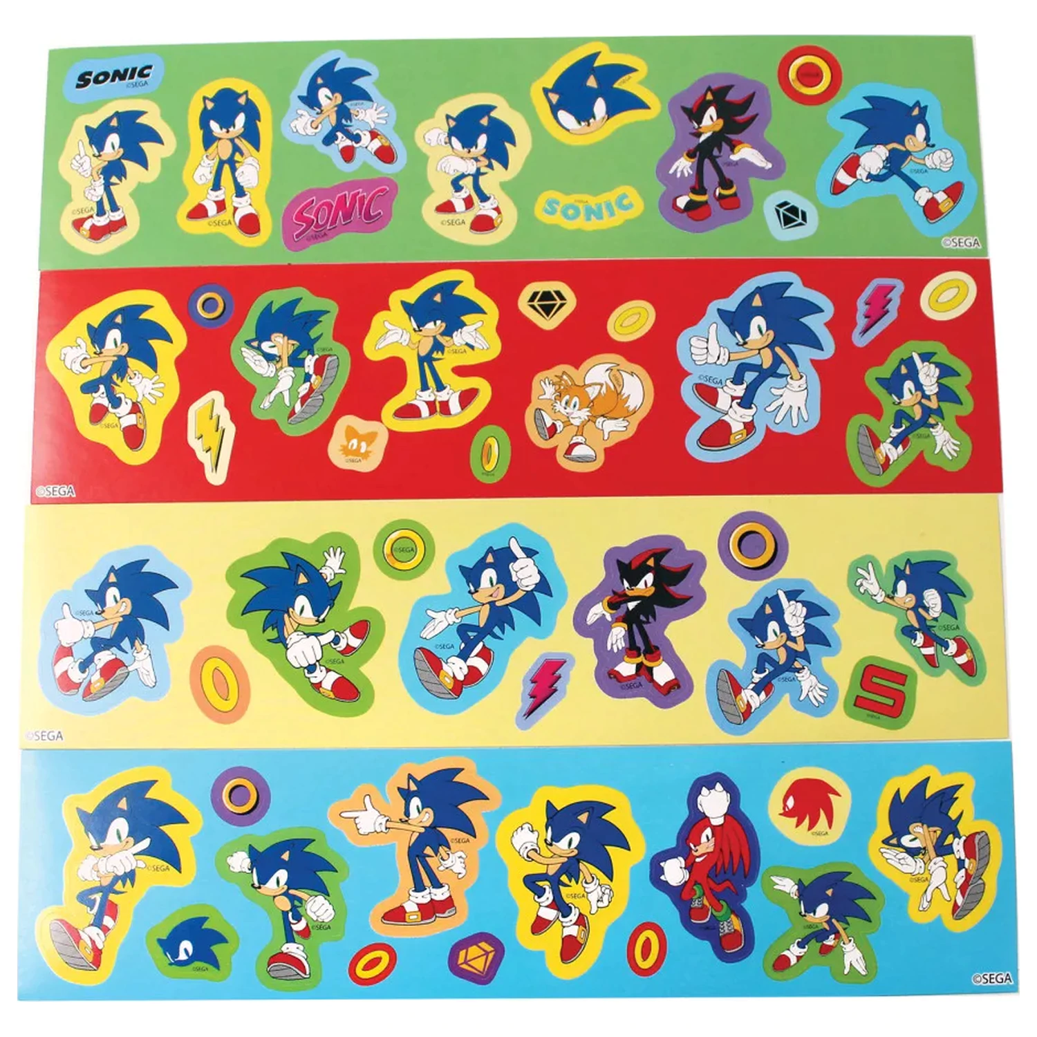 Sonic Thunder Sticker Album mit 50 Stickern Produktfoto