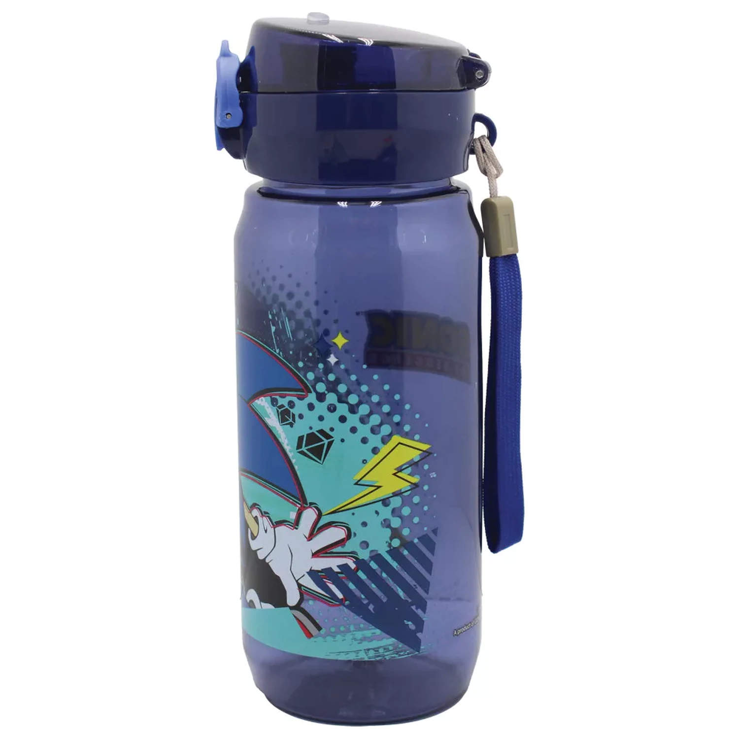 Sonic Thunder Plastik-Trinkflasche mit Aufhänger 600 ml Produktfoto