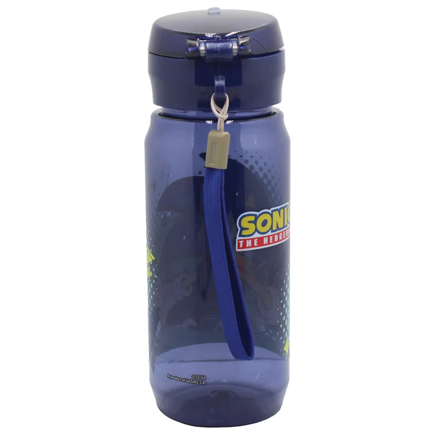 Sonic Thunder Plastik-Trinkflasche mit Aufhänger 600 ml Produktfoto