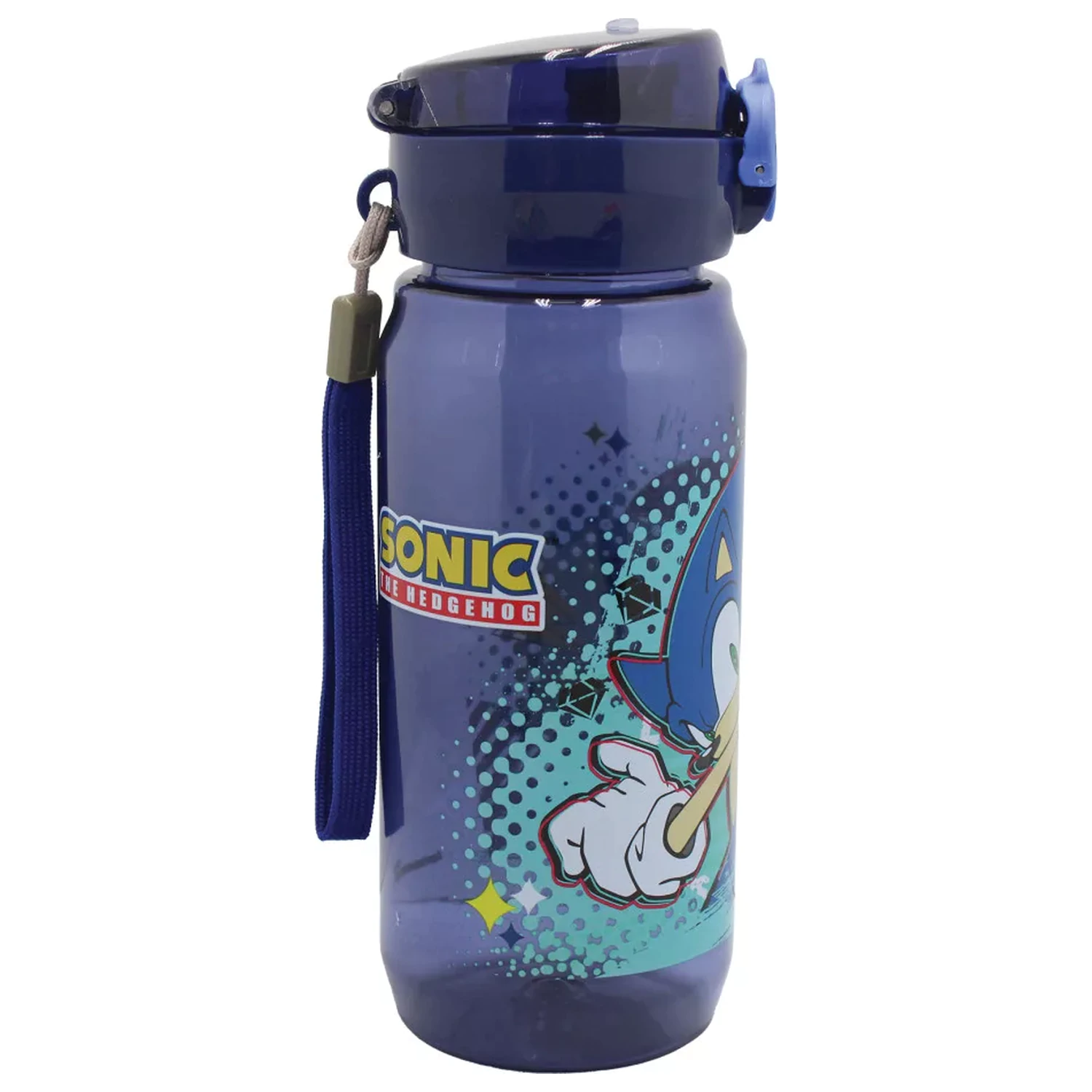 Sonic Thunder Plastik-Trinkflasche mit Aufhänger 600 ml Produktfoto