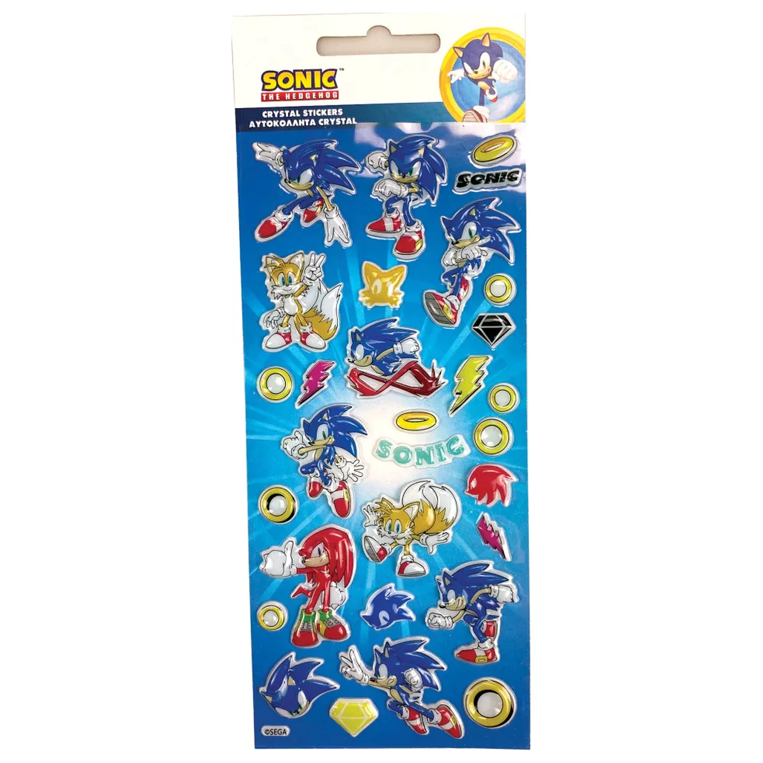 Sonic Trio Bubble Sticker Produktfoto
