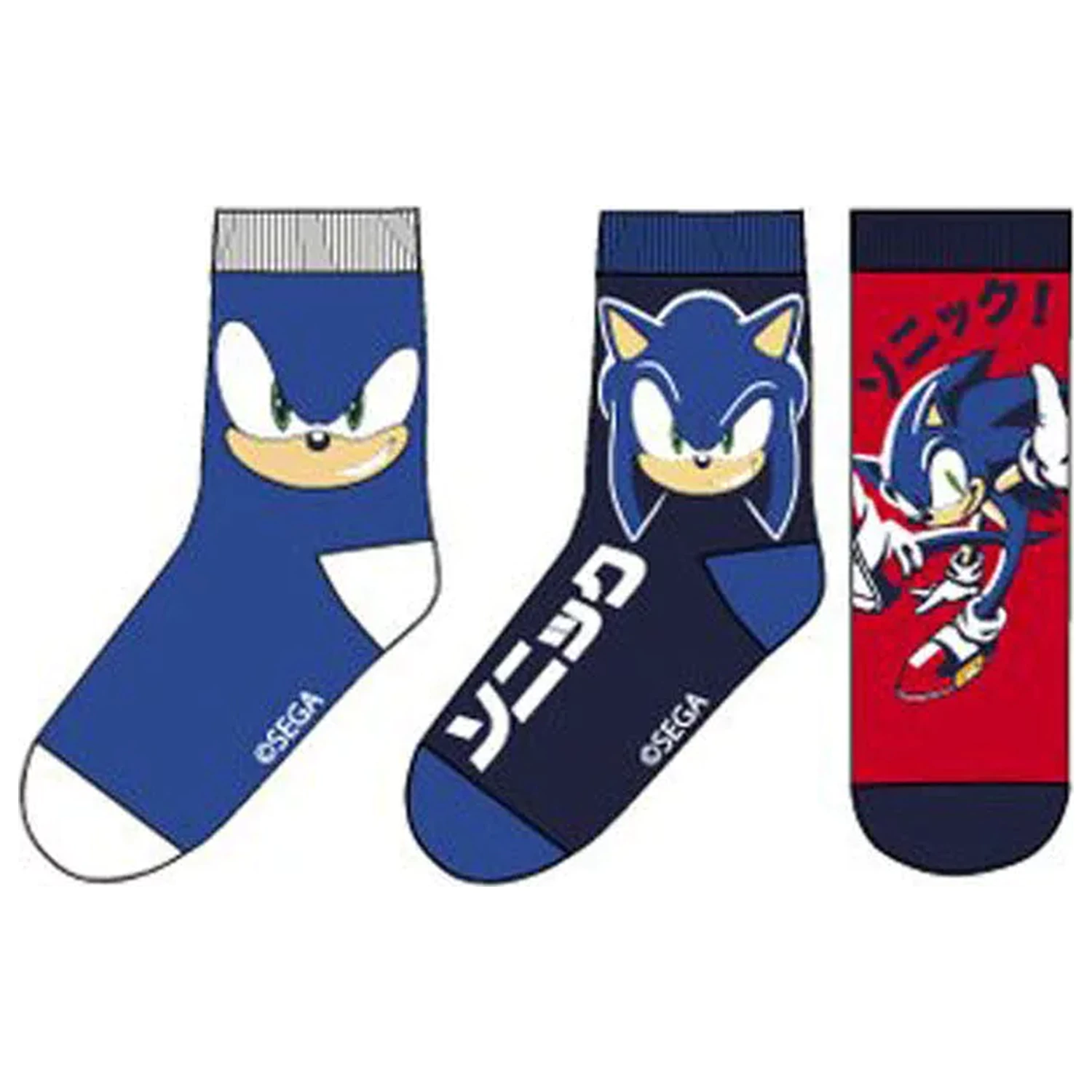 Sonic Turbo Kids' Socken 23/26 Produktfoto