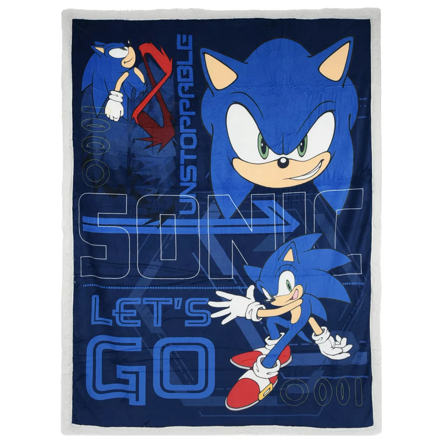 Sonic Unstoppable Sherpa-Decke 140x190 cm Produktfoto