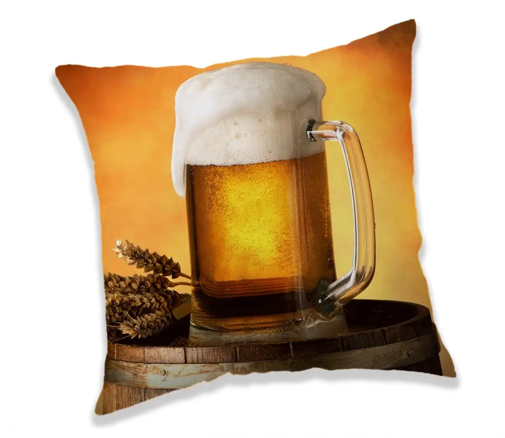 Beer Pillow, Dekokissen 40*40 cm Produktfoto