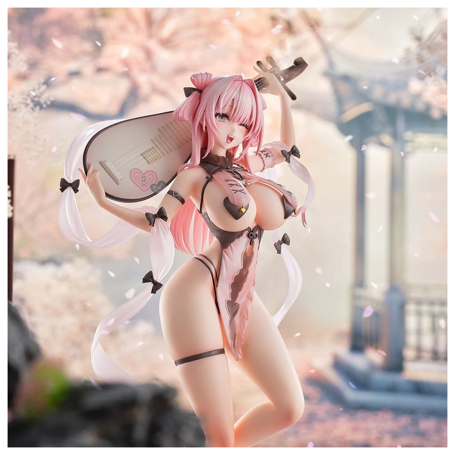 Soujihougu Illustration PVC Figur Hagoromo China Mingming 28 cm Produktfoto