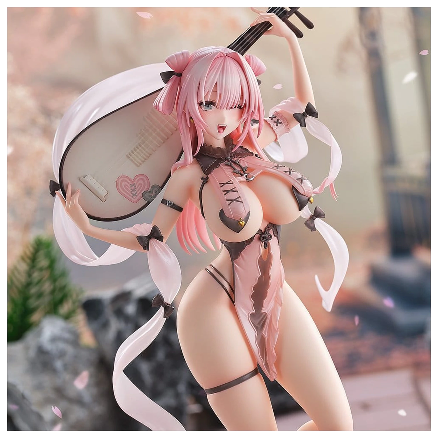 Soujihougu Illustration PVC Figur Hagoromo China Mingming 28 cm Produktfoto