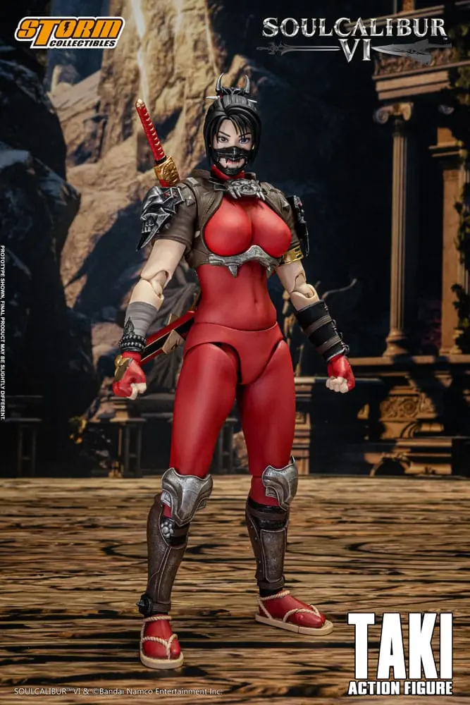 Soul Calibur VI Actionfigur 1/12 Taki 18 cm Produktfoto