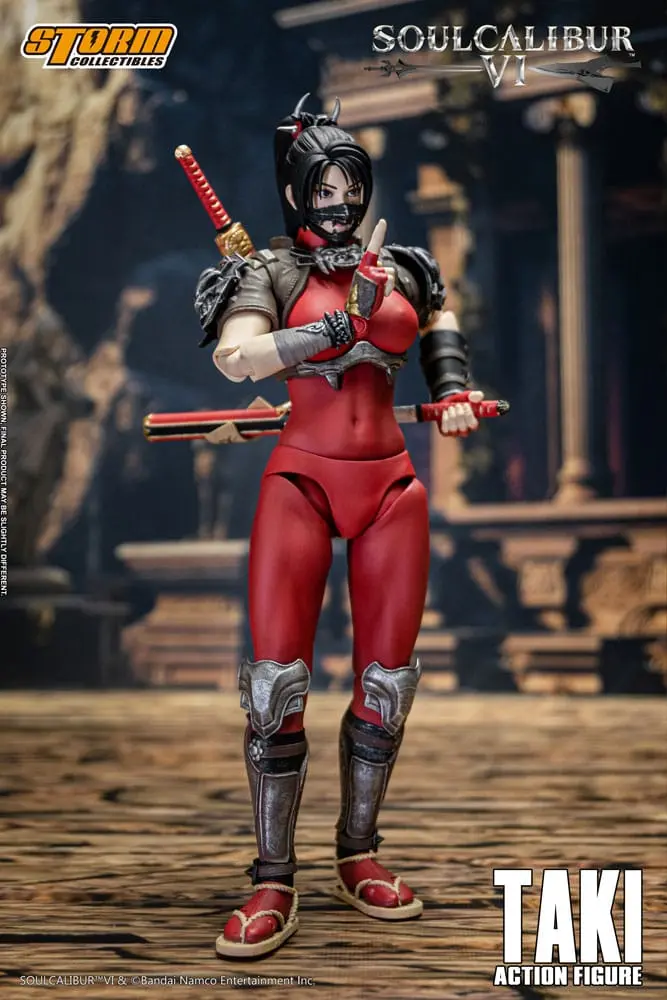 Soul Calibur VI Actionfigur 1/12 Taki 18 cm Produktfoto