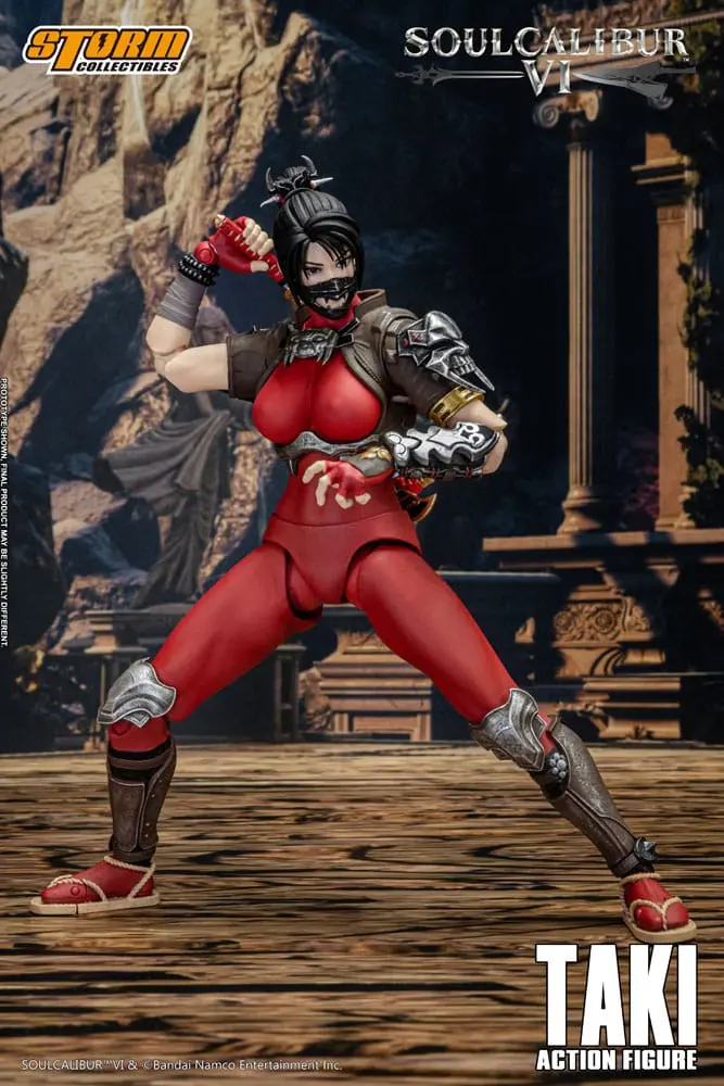 Soul Calibur VI Actionfigur 1/12 Taki 18 cm Produktfoto
